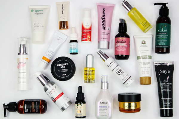 Natural Beauty Flatlay