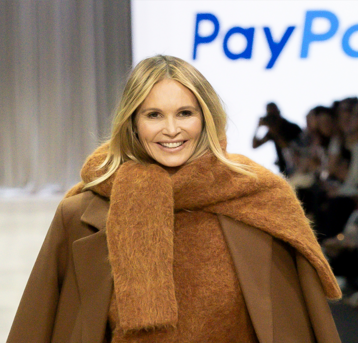 Elle Macpherson in Viktoria & Woods at The Melbourne Fashion Festival 2024