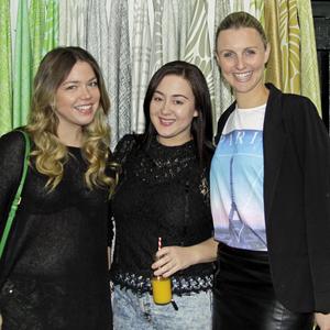 Emma Markezic (freelance), Olivia Mackinnon (beautyheaven) and Chelsea Tromans (Life.Styled.).