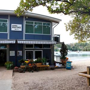 The Balmoral Boatshed.