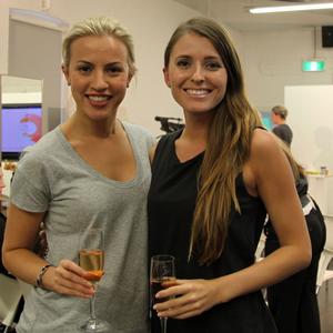 Hayley Bennet (InStyle) and Laura Wilson (New Idea).